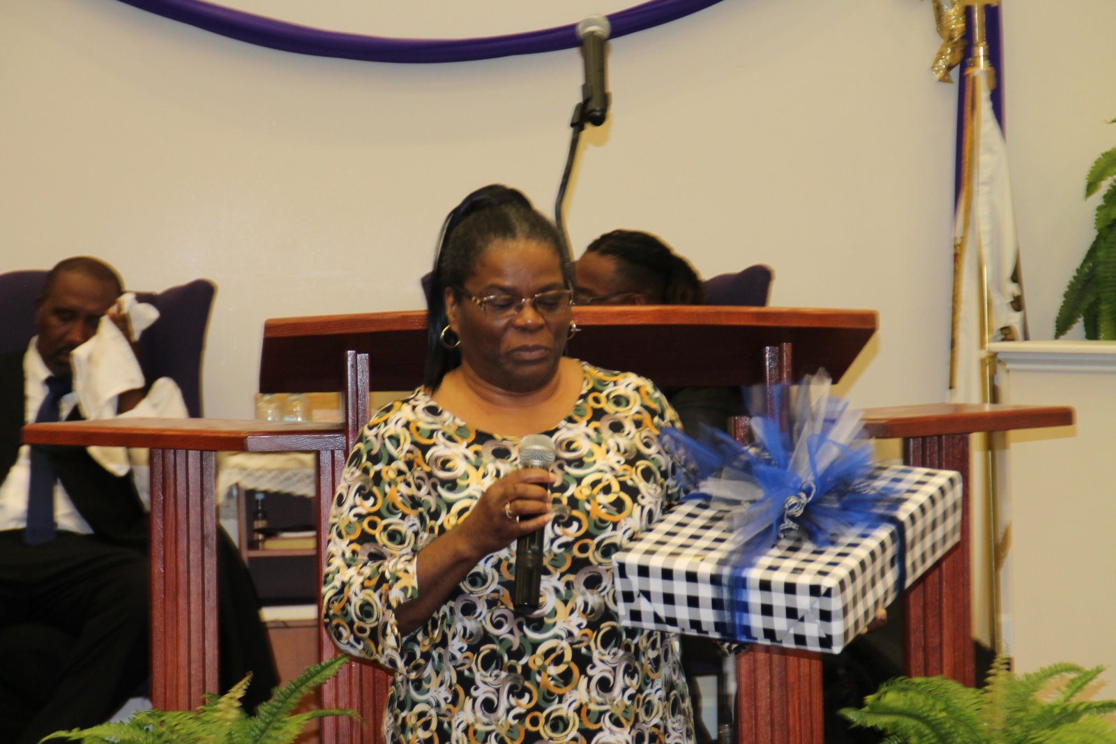 Speaker at Vaughn's Chapel appreciation service