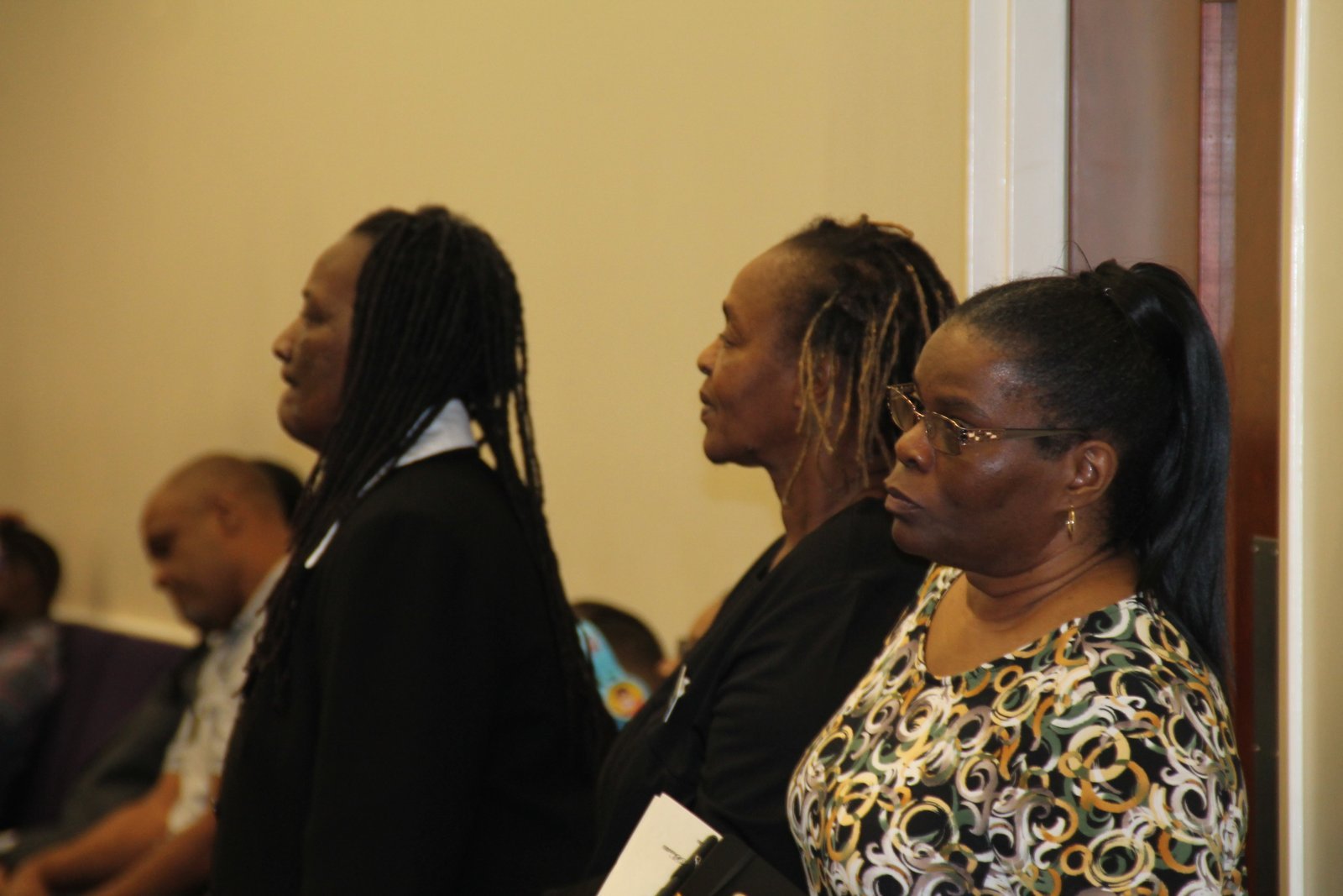 Members of Vaughn's Chapel during church service