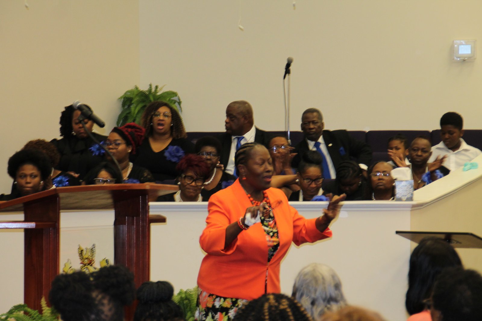 Guest speaker at Vaughn's Chapel